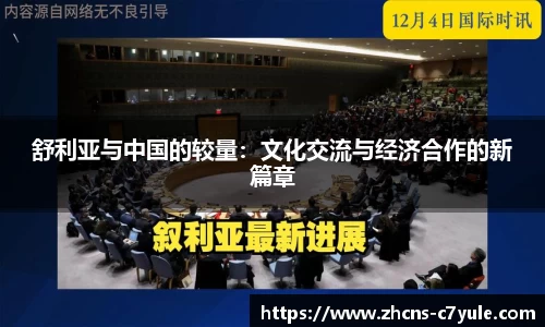 舒利亚与中国的较量：文化交流与经济合作的新篇章